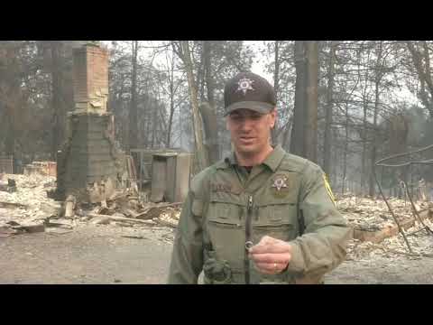 When the fire broke out in Paradise, state warden Jake Olsen was one of many law enforcement agents who rushed to help those in need. On Saturday, his colleague helped him sift through the rubble and found his wife's wedding ring.(Nov 10)