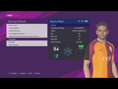 #PES 2017 #RADAMEL #FALCAO YÜZ YAMASI #GALATASARAY SK