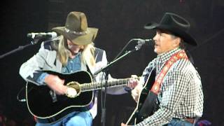 George Strait &amp; Dean Dillon "Honky Tonk Crazy" Knoxville, TN 3/1/13