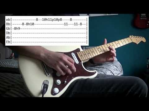 299. Devil on the Wall - Myles Kennedy - Guitar Solo/Lesson/Tutorial with Tabs