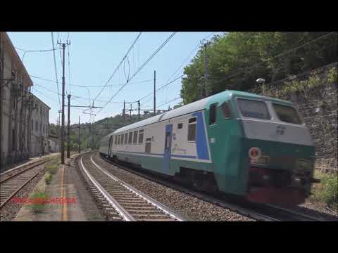 REGIONALI VELOCI IN TRANSITO A MIGNANEGO. (GE) SAB. 12 - 6 - 2021.