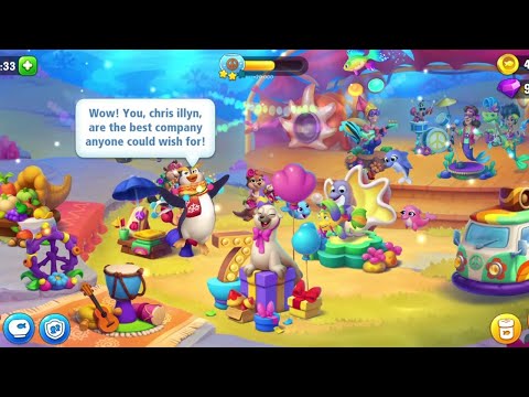 @Fishdom Level 10296, Snowy Celebration Level 2 🔓