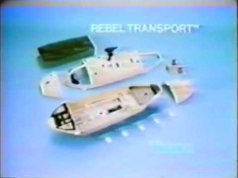 Star Wars Vintage KENNER Commercial - Rebel Transport v2 [Remastered]