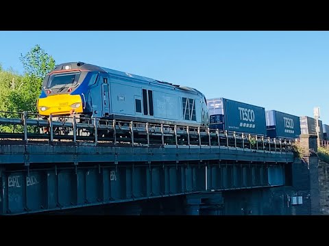 DRS 68007 At Conisbrough From Mossend Euroterminal To Daventry Drs (Tesco)