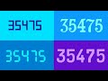 Numbers 1 To 75000 For Bloonchipper 1214