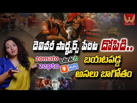డెలివరీ పార్ట్నర్స్ పేరిట దోపిడి..బయటపడ్డ బాగోతం| #swiggyinstamart #blinkit #zepto #loss | WISE TV