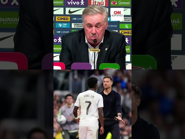 Ancelotti evita comentar vida pessoal de Vini Jr. e revela conversa | CNN ESPORTES