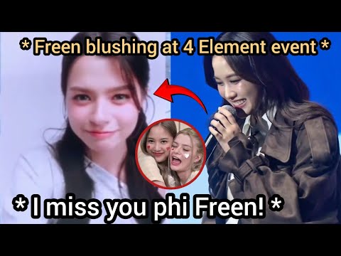 (FreenBecky) Becky Video Call With Freen on Stage | 4 Element Series