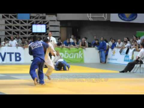 Judo 2011 Paks -81kg B: Tóth K (HUN) -- W: Heim P (HUN) (SF) Junior Atom Cup