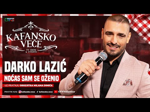 DARKO LAZIC - NOCAS SAM SE OZENIO | UZIVO | ORK MILANA DIMICA | 2025 | KAFANSKO VECE