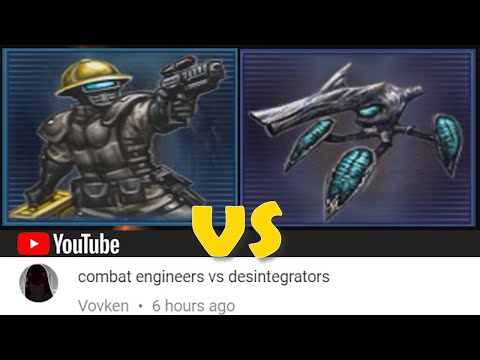 Steel Talons Combat Engineer vs Scrin Disintegrator