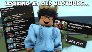 LOOKING AT OLD BLOXBURG AGAIN FROM YEARS AGO...