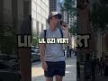 LIL UZI VERT WOULDN T FIND THIS FUNNY 🫢 Shorts Publicinterview Streetinterview