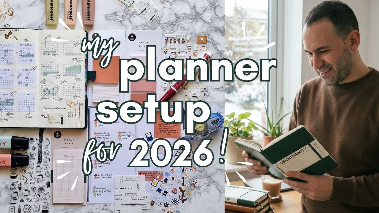 2026 PLANNER SETUP! Colour Coding, Special Pages, Top Accessories | Leuchtturm1917 Wallet Format