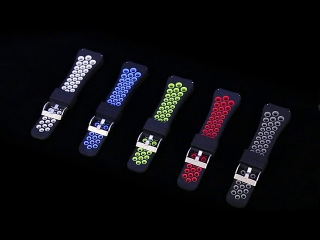 Vídeo relacionado con Corcha de Silicona 20 mm 22 mm para Galaxy Watch 4 46 mm 42 mm Activo 2 Gear S3 Bracelet GT 2/2E/Pro/3 Banda Cinturón