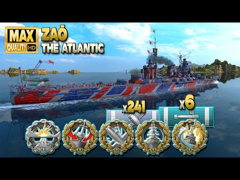 Cruiser Zaō: One wrong decision can decide the game - World of Warships
