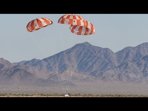 Final Orion Spacecraft Parachutes Test, 12 September 2018