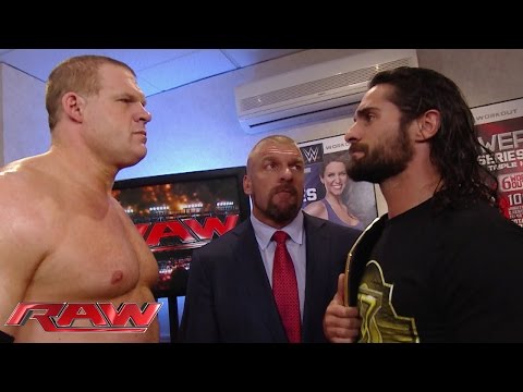 Seth Rollins apologizes to Kane: Raw, April 20, 2015