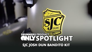 Video thumbnail for Product Spotlight! - SJC Josh Dun "Bandito" 3pc Shell Pack - Trench Olive by Drummers Only