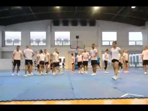 NU Pep Squad 2015 Rehearsal