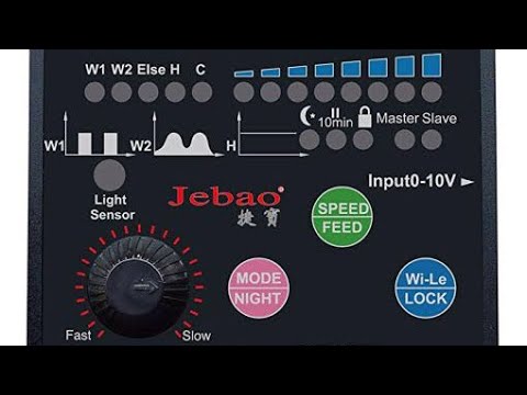 Configurar generador de olas jebao  sw-4 para trabajar en dual