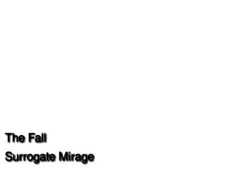The Fall - Surrogate Mirage