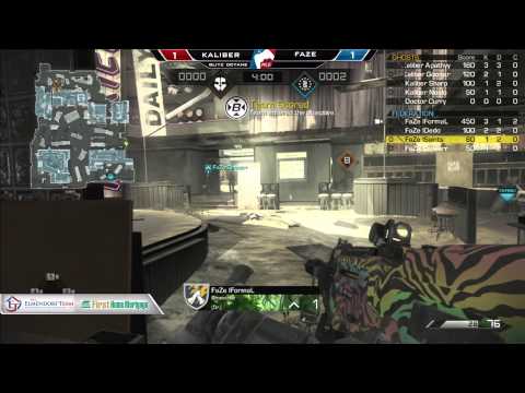Kaliber vs Faze Black - Games 2 and 3 - First Home Mortgage 2k Series