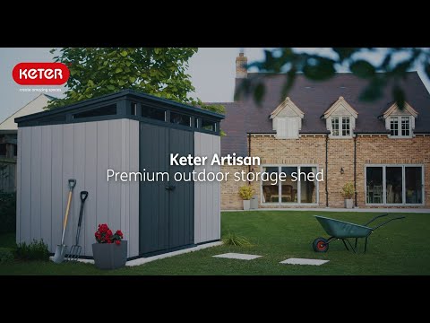 How To Build Keter Artisan 9x7 Shed | Step by Step Assembly Video