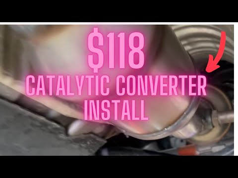 Prius Catalytic Converter Replacement► $118 Direct Fit Catalyst Install After Theft
