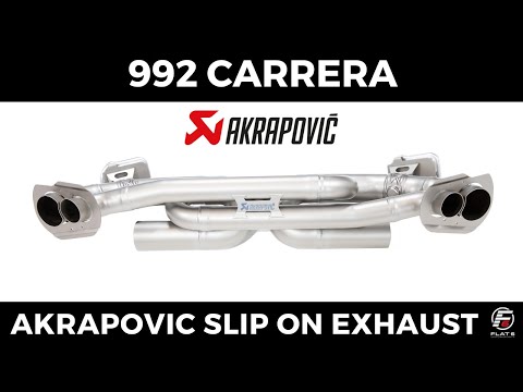 Akrapovic Slip-On Exhaust (992 Carrera S)