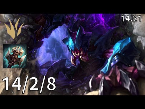 Rek'Sai Jungle vs Rengar - EUW Master | Patch 14.21