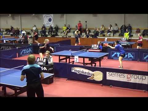 TITIEVSKAJA Aleksandra - LUO Yumo  (Finnish championships 29.2.-1.3.2020)