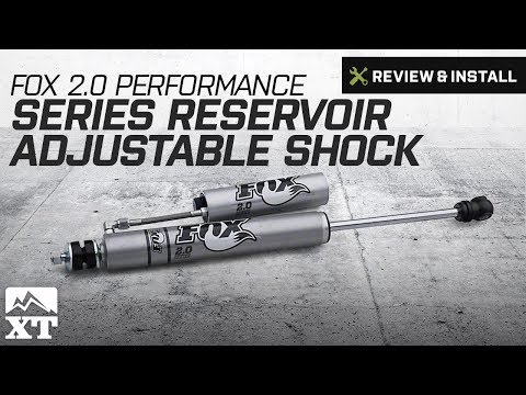 Jeep Wrangler FOX 2.0 Performance Series Reservoir Adjustable Shock (2007-2017 JK) Review & Install