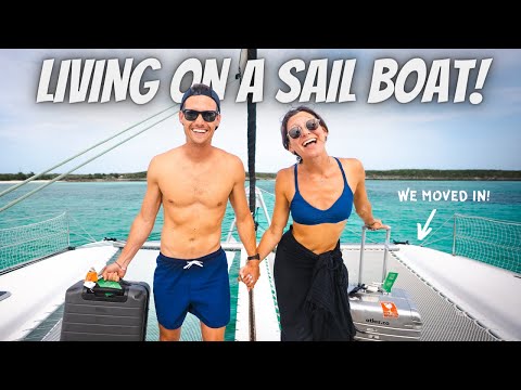24 HOURS LIVING ON A SAIL BOAT (with sailing La Vagabonde)