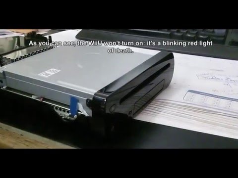 WiiU Red Blinking Light of Death 'HOT' FIX!