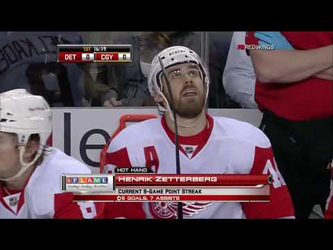 NHL REGULAR SEASON 2010-11 - Detroit Red Wings @ Calgary Flames