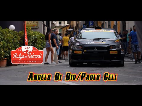 Rally dei Nebrodi 2024 - Angelo Di Dio/Paolo Celi (Mitsubishi Evo X)