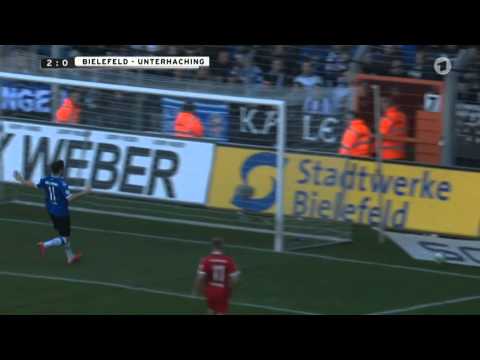 Arminia Bielefeld vs. SpVgg Unterhaching 4 - 0 |ARD| (28.02.15)