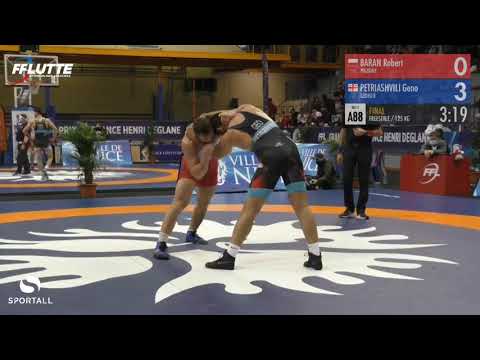 #WrestleDeglane - FS - FINAL 125KG - GENO PETRIASHVILI (GEO) VS ROBERT BARAN (POL)