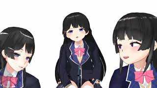 美兎トリオがエアボに挑戦するようです【にじさんじMMD】