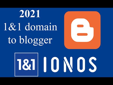 connect ionos 1&1 domain to blogger | 2021 | fix ionos defaultsite problem