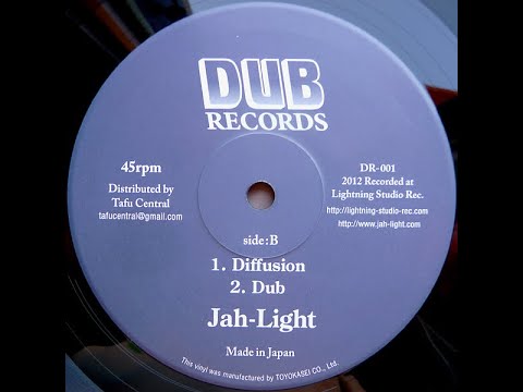 DUB RECORDS - DR 001 2012 - Jah Light - Diffusion + Dub (10 inch)
