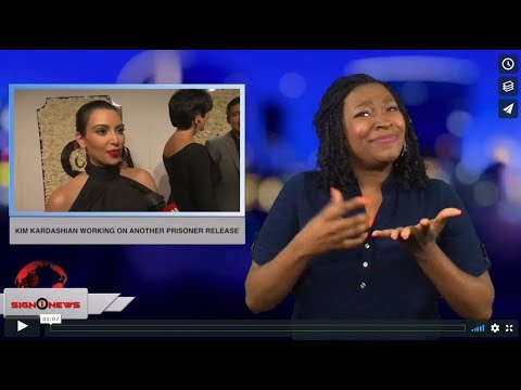 Kim Kardashian working on another prisoner release (ASL - 9.5.18)