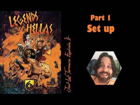 Legends of Hellas - Part 1: game set up | JLTEI