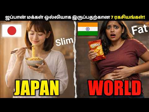 7 Japanese Slim Secrets 🤯 No Gym, No Diet… நீங்கள் கூட Slim ஆகலாம்!