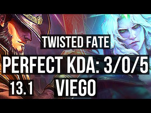 TF vs VIEGO (MID) | 3/0/5, 2.0M mastery, 1500+ games | KR Grandmaster | 13.1