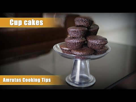 Chocolate cup cake | Cup cake | Muffince | By Amruta
