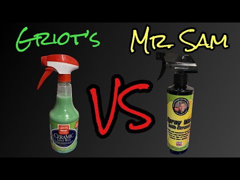 Mr. Sam's Spray Wax VS Griots Garage Ceramic 3 in 1 | 4K
