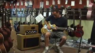 Video thumbnail for Heritage H137 in Swart Amp by Wolfe Guitars