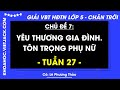 Vở bài tập Hoạt động trải nghiệm Lớp 5 Tuần 27 - Trang 54